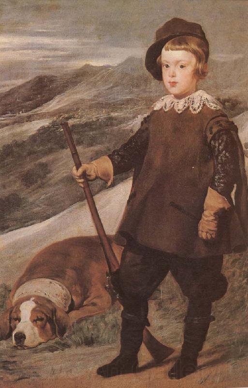 VELAZQUEZ, Diego Rodriguez de Silva y Detail of Prince